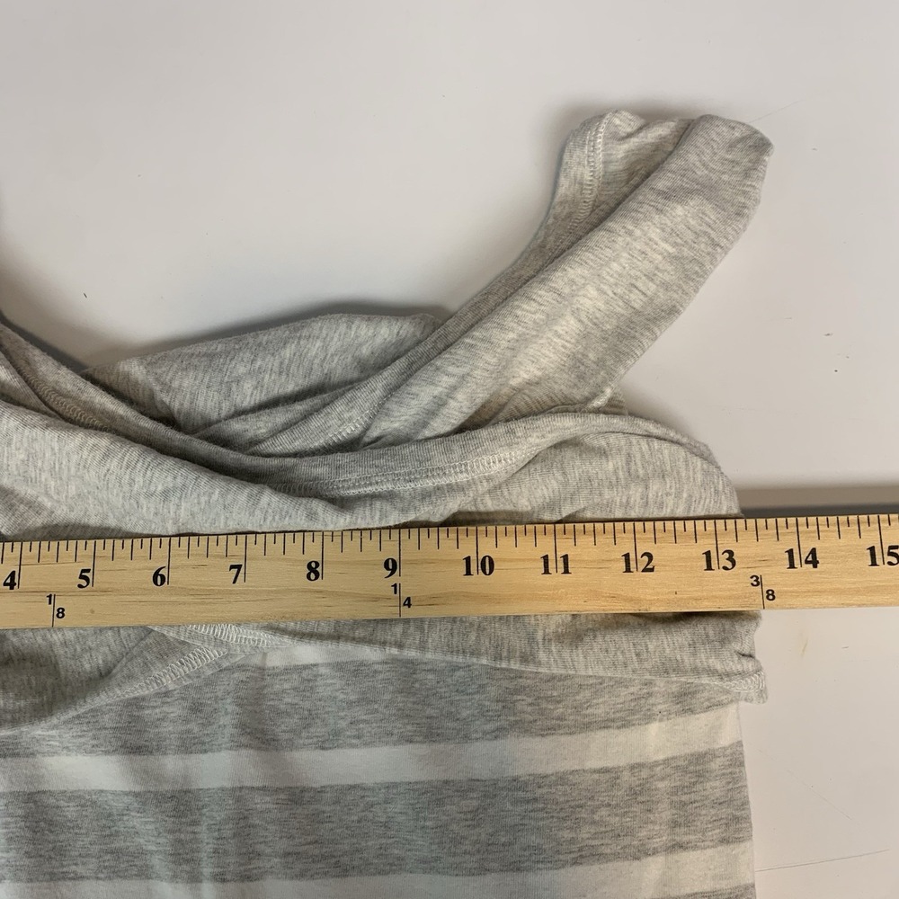 Abercrombie & Fitch Dress Womens Medium Mini Stretch Knit Preppy Casual Striped - Picture 8 of 9